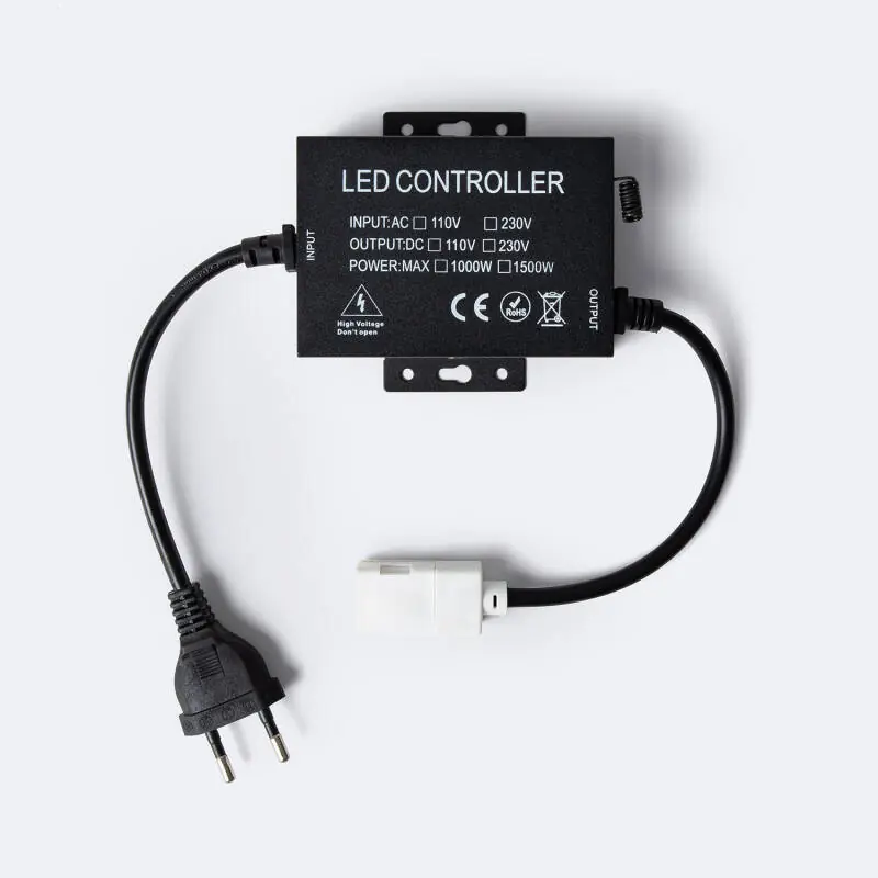 Contrôleur Ruban LED RGB 220V SMD Largeur 14,5 mm avec Télécommande
