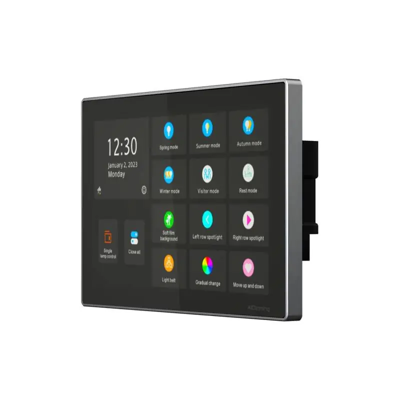 Contrôleur Variateur DALI Master Écran Tactil WiFi AIDimming PE-X7 compatible avec Zigbee 192 adresses
