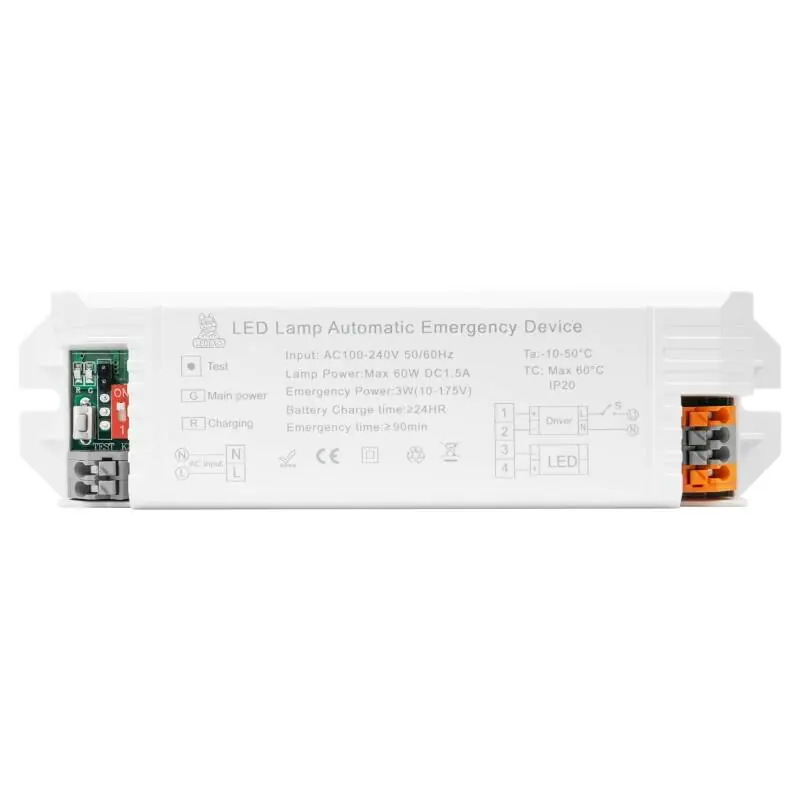 Driver de Secours 4,5 W pour Luminaire LED jusqu‘à 20 W