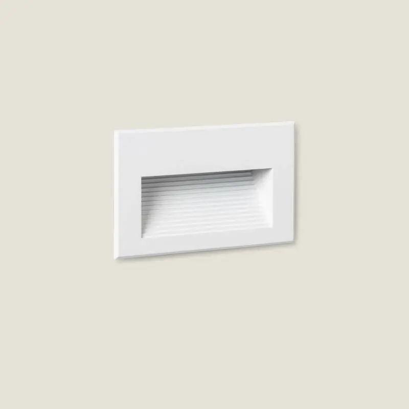 Balise Murale Extérieure LED 5W Encastrable Aluminium Olite Horizon