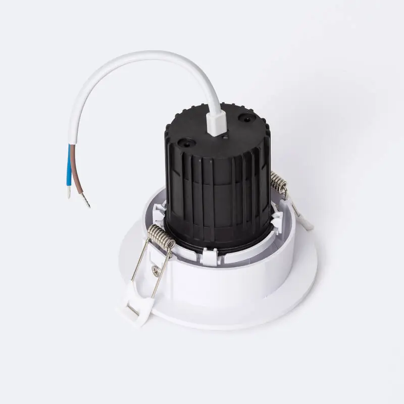 Downlight Rond Inclinable LED 9 W Coupe Ø 75 mm