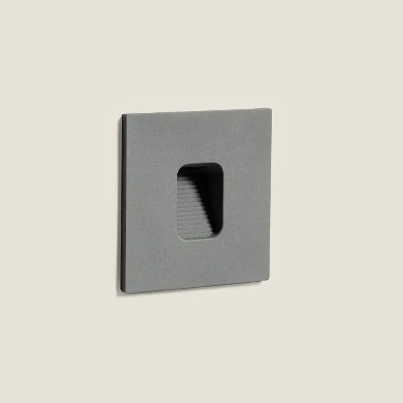 Balise Extérieure LED 2W Encastrable Murale Carrée Olite