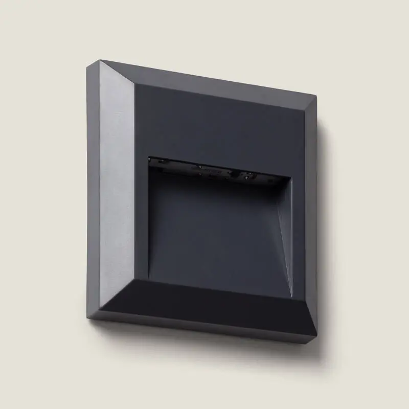 Balise LED Encastrable Murale Carrée Edulis