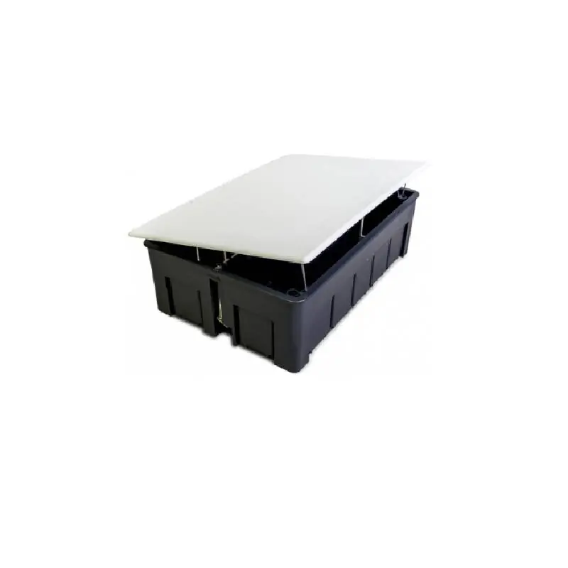 Boîtier de Connexion pour Cloison Creuse 170x110x50 avec Couvercle à Griffes Métalliques C45
