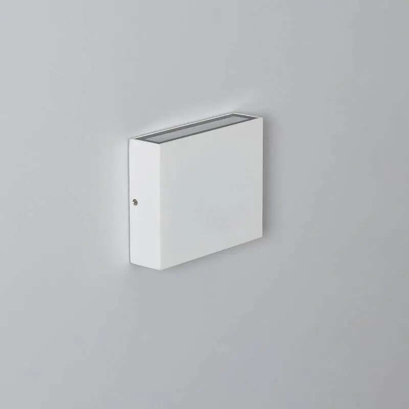 Applique Murale Extérieure LED 6 W CCT Éclairage Double Face Aluminium Carré Luming II