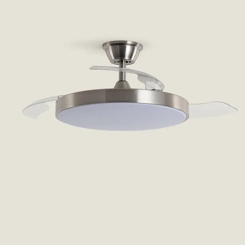 Ventilateur de Plafond avec Lumière Silencieux DC Pales Rétractables Tori