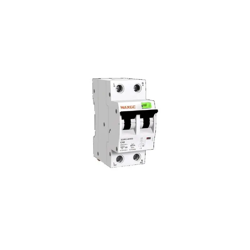 Protecteur Contre Incendies d‘Origine Électrique Résidentiel/Tertiaire MAXGE 2P – 6-40 A