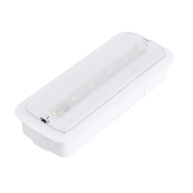 Éclairage de Secours LED 3W 200 lm Permanent/Non Permanent 3 Heures d‘Autonomie avec Autotest