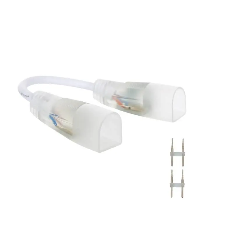 Câble Connecteur Ruban LED Néon Dimmable 220V Semi-circulaire 180° IP67