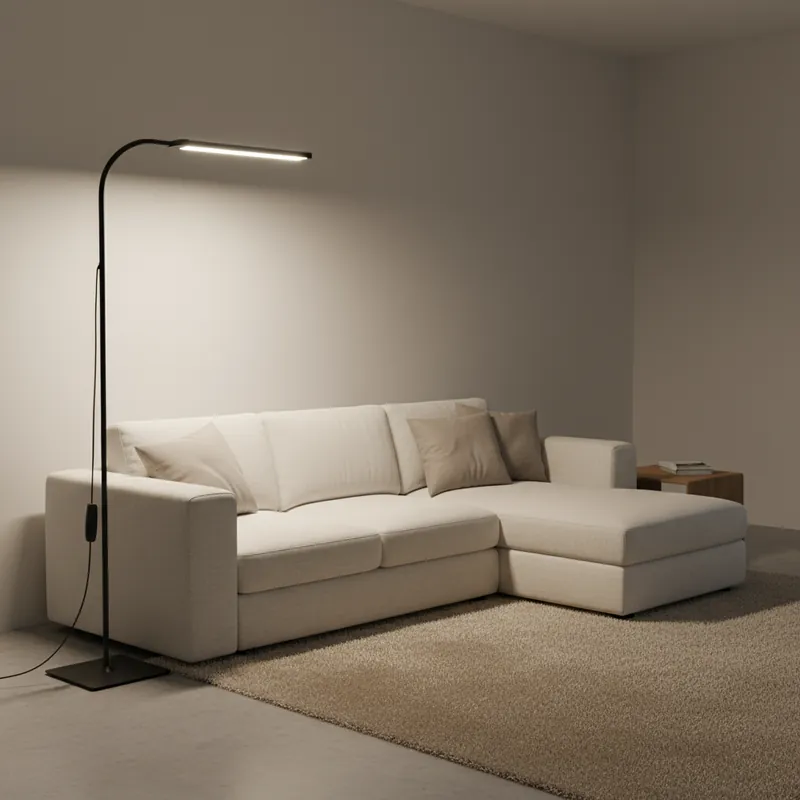 Lampadaire LED flexible orientable Neria