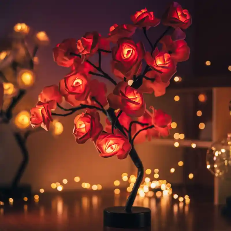 Lampe de table LuminaRose