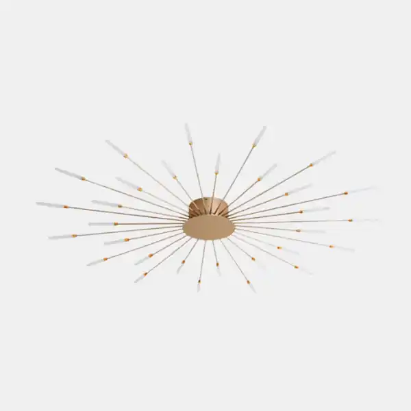 Plafonnier LED Sculptural à Anneaux