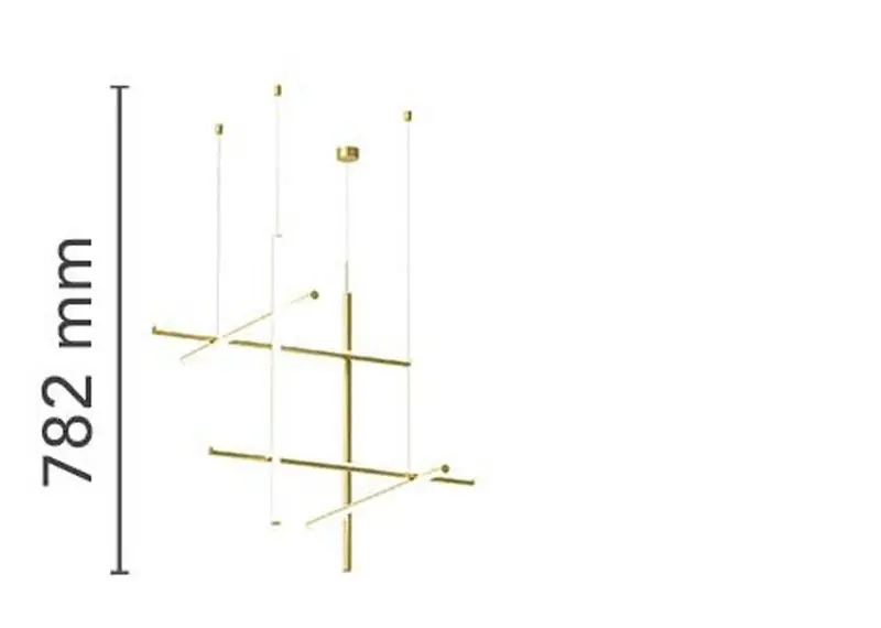 Plafonnier modèle Coordonnées S3 CL III par Flos
