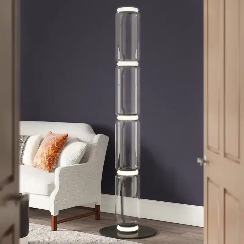 Lampadaire modèle Noctambule 4 Cylindres Bas par Flos