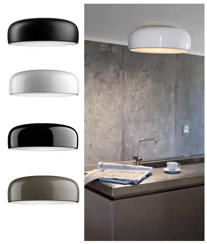 Plafonnier Smithfield C blanc par Flos