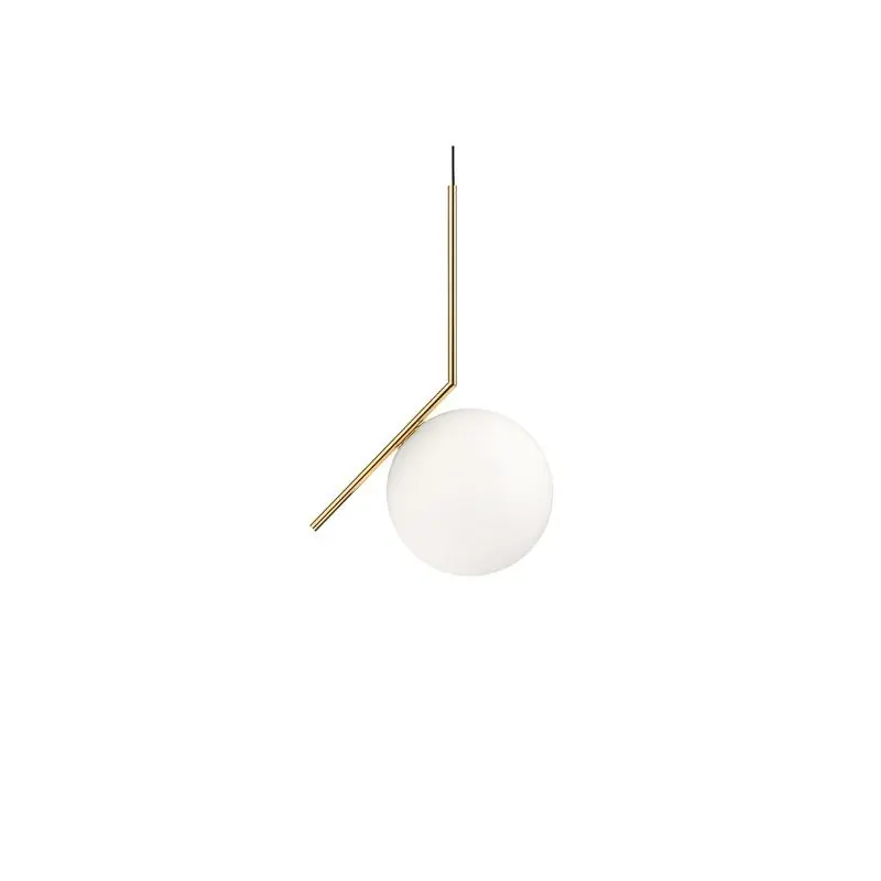 Lampe à Suspension modèle IC S2 Or 24K 10 Anniversaire par Flos