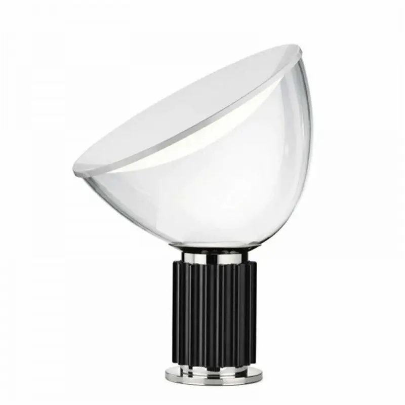 Lampe de table Taccia Small Led noire par Flos