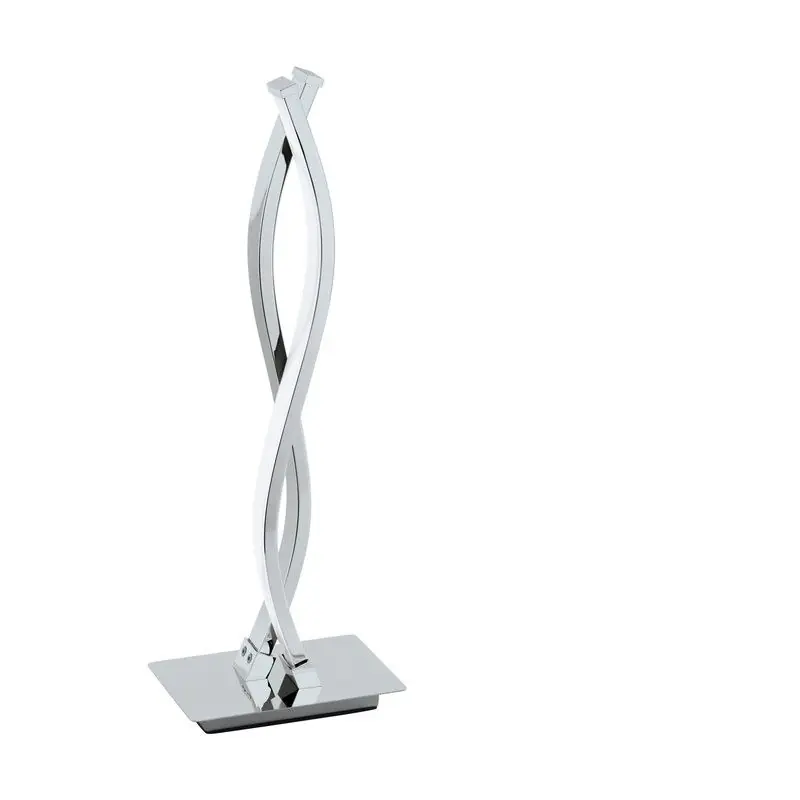 Lampe de table modèle Lasana 2 avec fini Chrome par Eglo