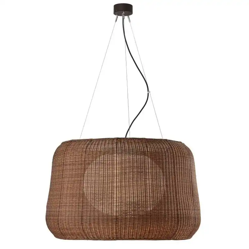Lampe à suspension modèle Fora 90 couleur Marron E27 par Bover