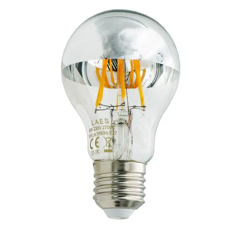 Ampoule Led Standard Cupula Argent E27 par LAES