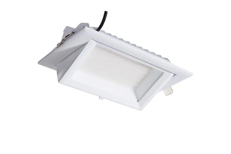 Oregon downled carré réglable 60w blanc chaud blanc Threeline
