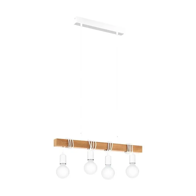 Suspension vintage en bois Townshend Eglo