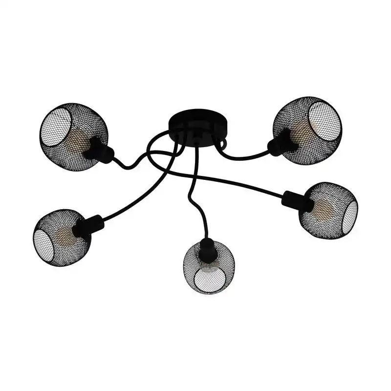 Lampe de salon style vintage Wrington 1 Plafonnier Eglo