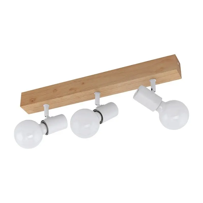 Spot Townshend 3 lumières blanc Eglo
