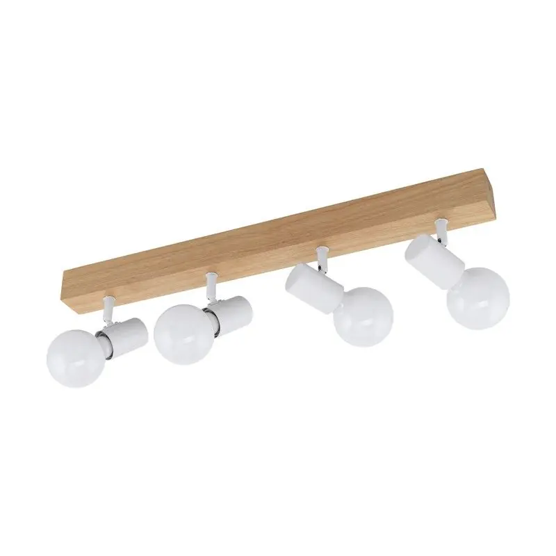 Spot Townshend 4 lumières blanc Eglo