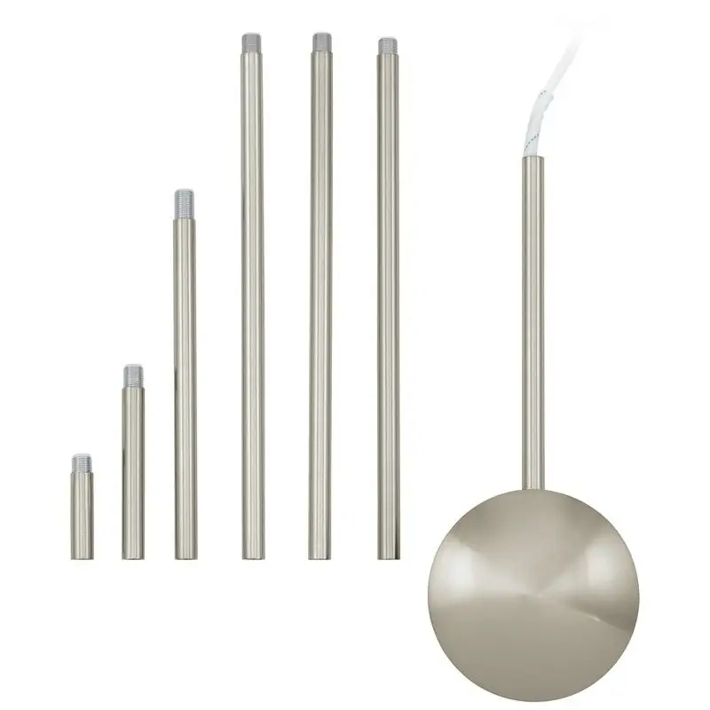Accessoire modèle d‘extension de couleur Nickel par Eglo
