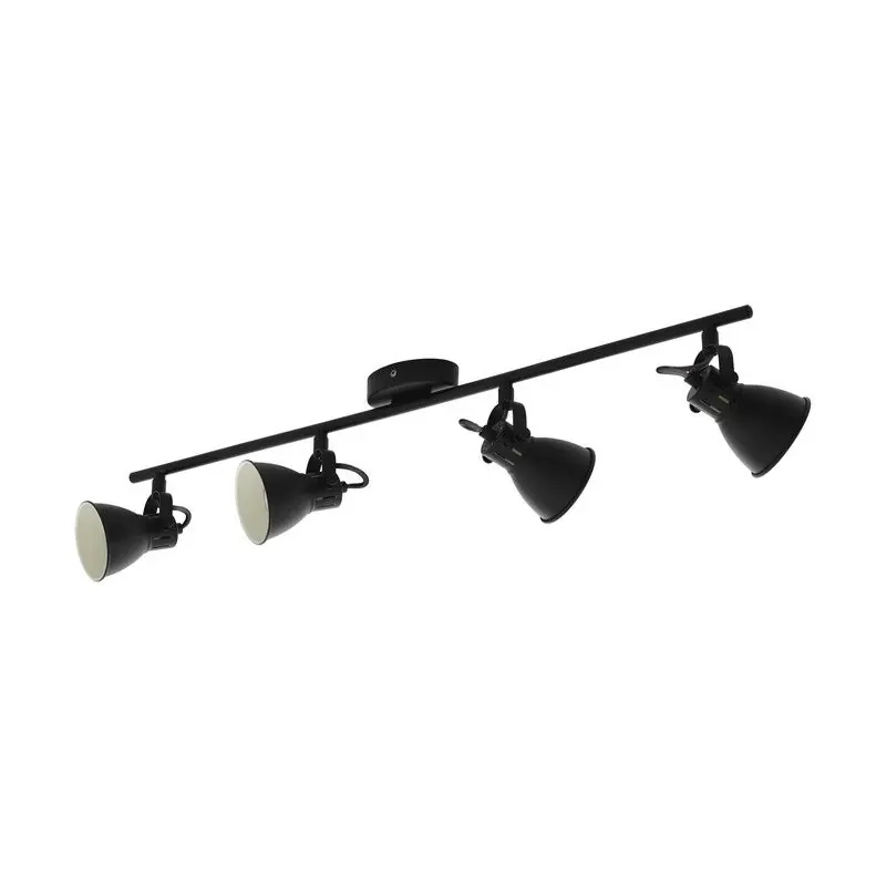 Spot Seras 4 lumières noir Eglo