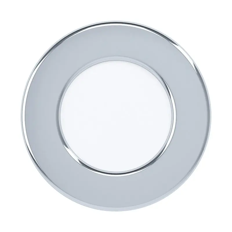 Lampe de salle de bain encastrable modèle Fueva 5 chrome par Eglo