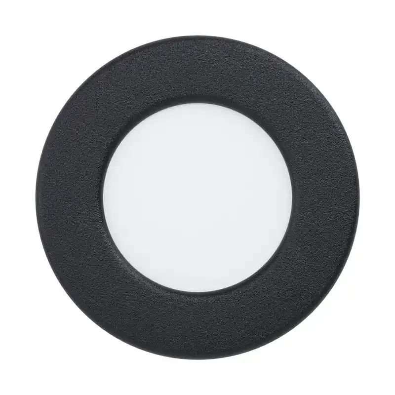 Lampe encastrée ip 44 fueva 5 noir 90D Eglo