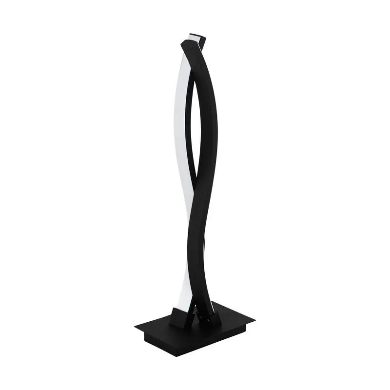 Lampe à poser Lasana 3 noire Eglo