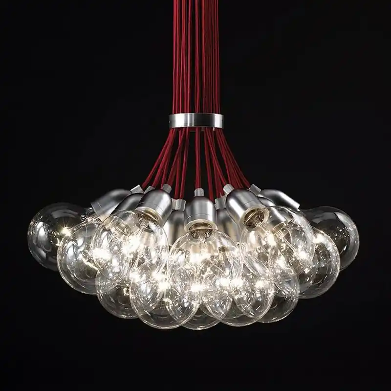Lampe à suspension d‘intérieur Ilde Max S7 Chrome B Lux