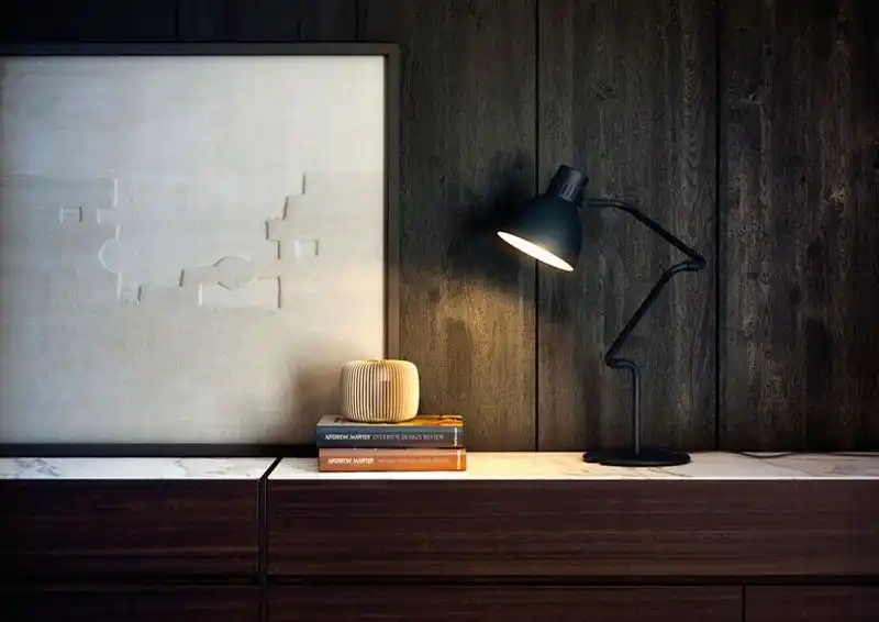 Lampe d‘intérieur Flexo Blux System T30 Noir B Lux