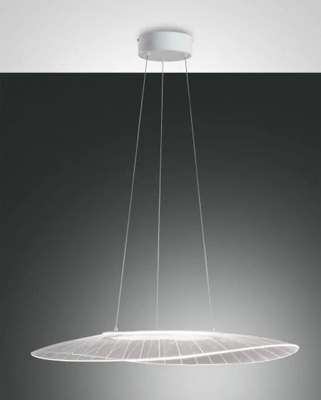 Suspension plafonnier modèle Vela 78d par Fabas Luce