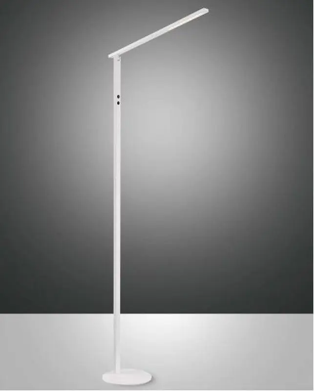 Lampadaire modèle Ideal en blanc par Fabas Luce
