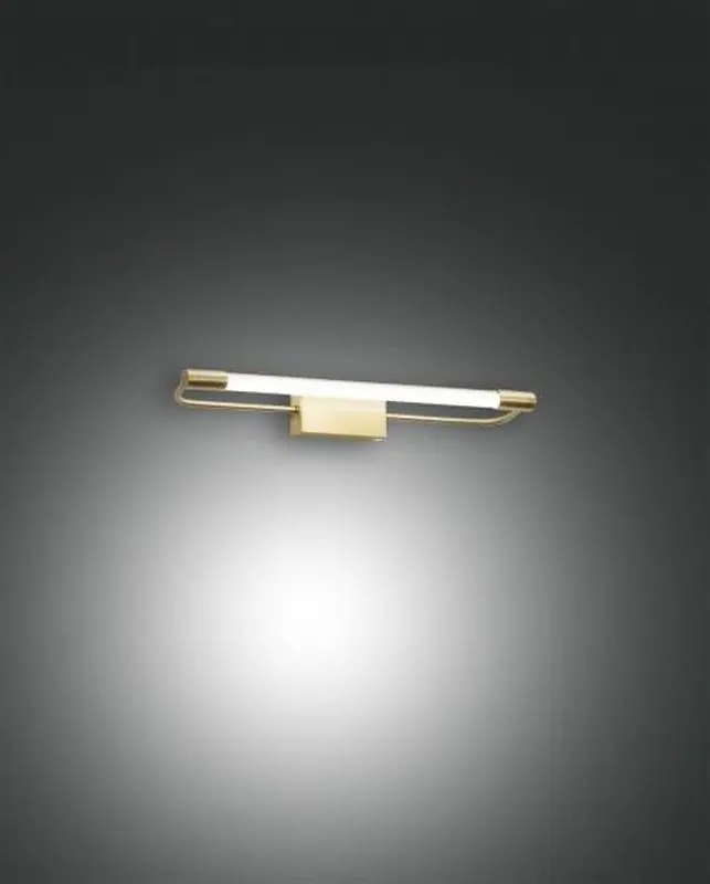 Applique LED couleur Or Satiné modèle Rapallo 50 par Fabas Luce