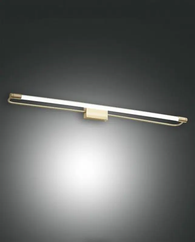 Applique LED couleur Or Satiné modèle Rapallo 60 par Fabas Luce