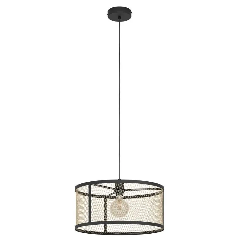 Lampe de salon suspendue de style vintage Delow Eglo