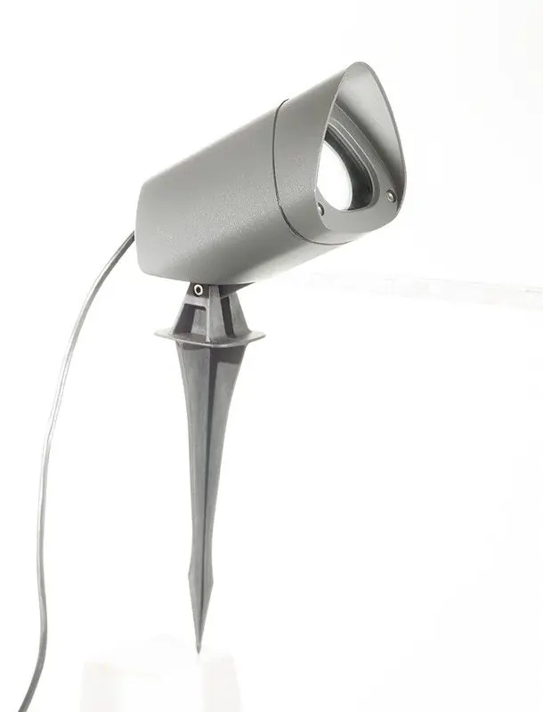 Lampe sur piquet en aluminium gris MERCURY Gea Luce