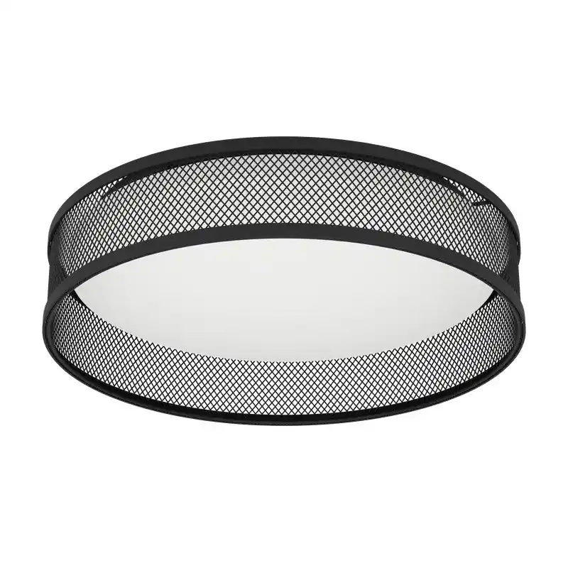 Plafonnier Led Luppineria en Noir par Eglo