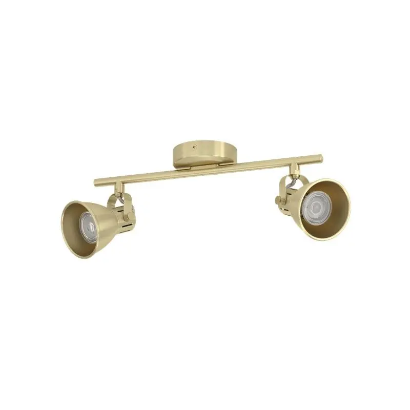 Lampe à 2 ampoules, modèle Seras, couleur Or Satiné par Eglo