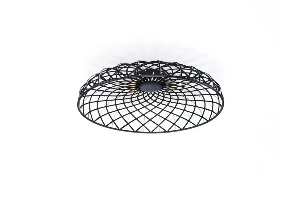 Plafonnier modèle Skynest anthracite par Flos