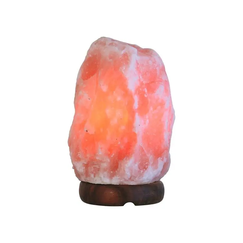 Lampe à Sel Modèle Rock de 6-10kg Style Vintage Couleur Orange par Rabalux