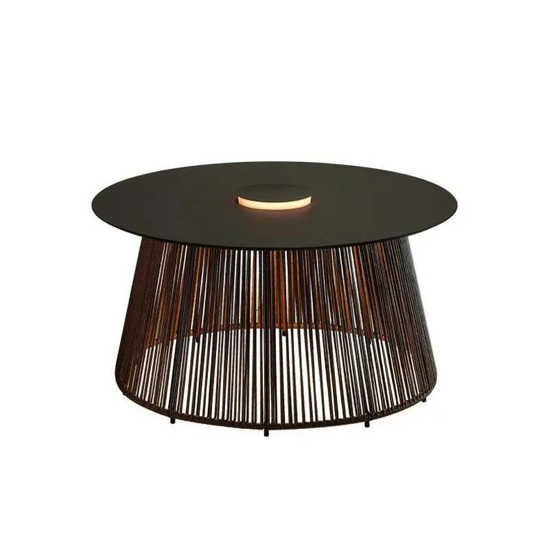 Lampe d‘extérieur à batterie Nit Portable M/80/R en marron par Bover