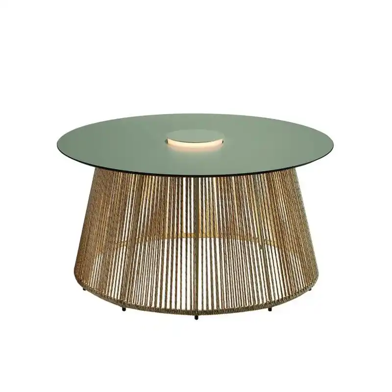 Lampe d‘extérieur à batterie Nit Portable M/80/R en beige par Bover