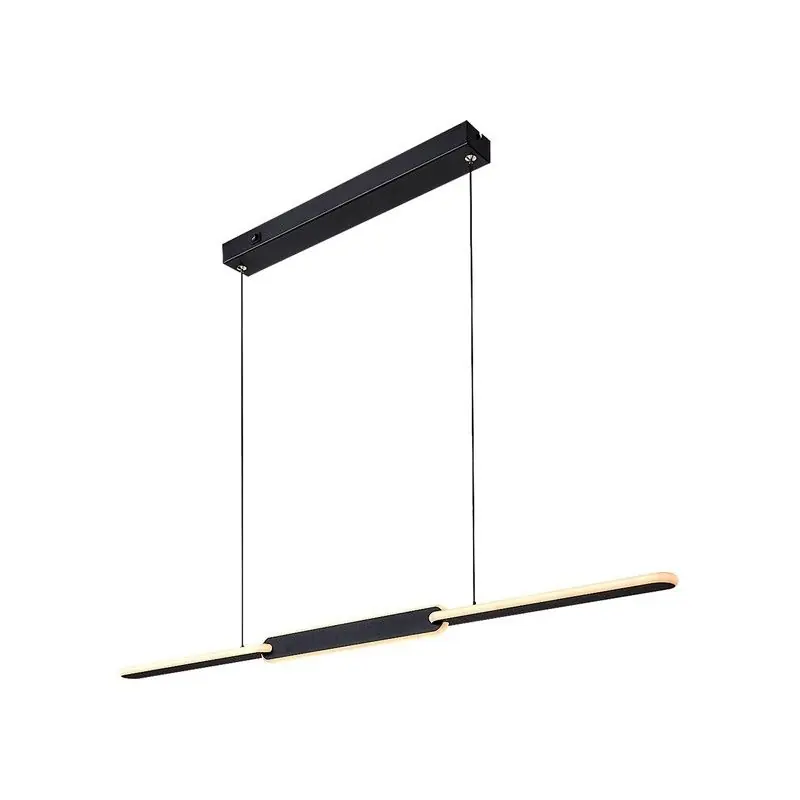 Plafonnier LED suspendu noir 36W, modèle Sindri de Rabalux