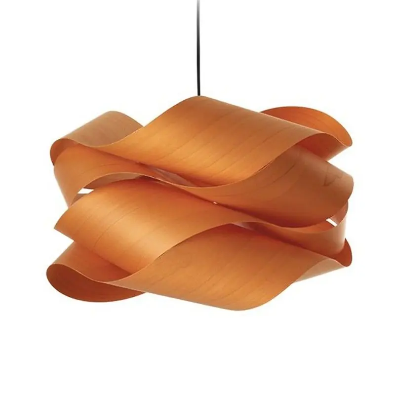 LINK Petite suspension avec rosace en nickel mat par Lzf